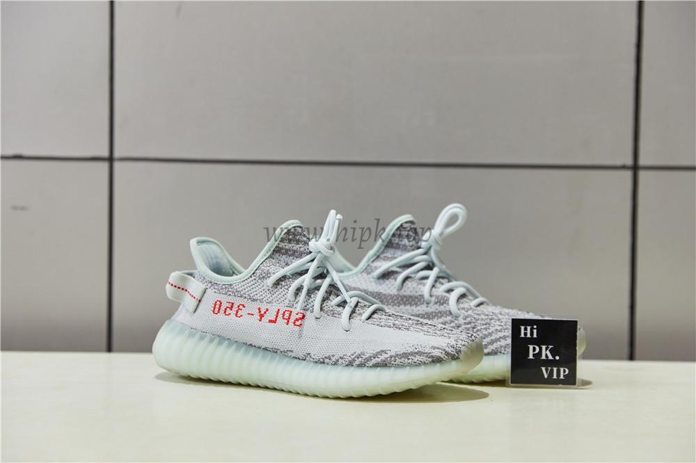 pk god yeezy 350 v2 blue tint with real premeknit from huayiyi which offer primeknit to Ad*s directly