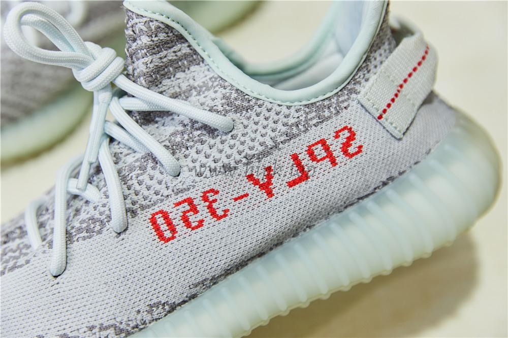 pk god yeezy 350 v2 blue tint with real premeknit from huayiyi which offer primeknit to Ad*s directly