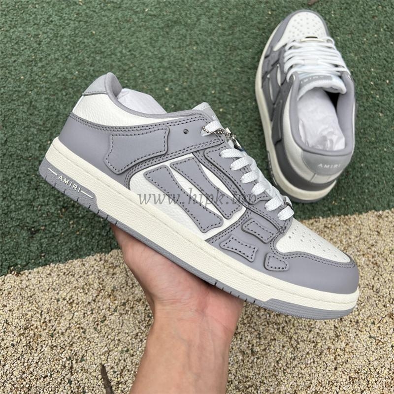 Pk God Amiri Men’s Skel LOW Sneakers GREY retail materials ready to ship