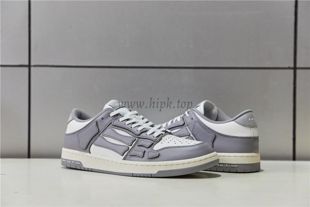 Pk God Amiri Men’s Skel LOW Sneakers GREY retail materials ready to ship