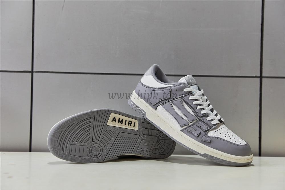 Pk God Amiri Men’s Skel LOW Sneakers GREY retail materials ready to ship