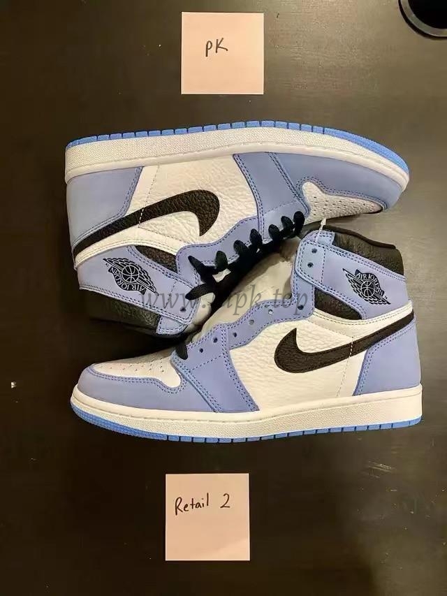 Pk God air Jordan 1 high OG university blue retail materials ready to ship