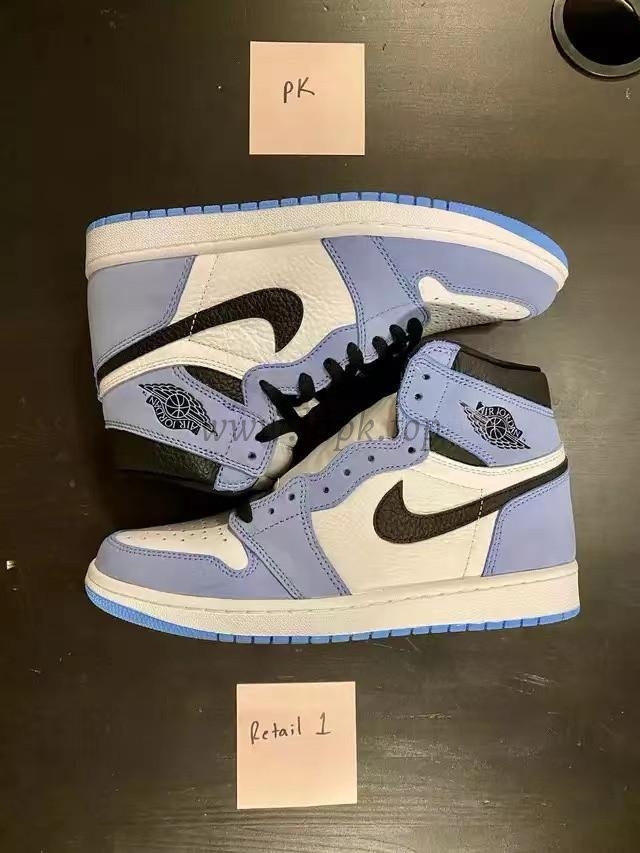 Pk God air Jordan 1 high OG university blue retail materials ready to ship