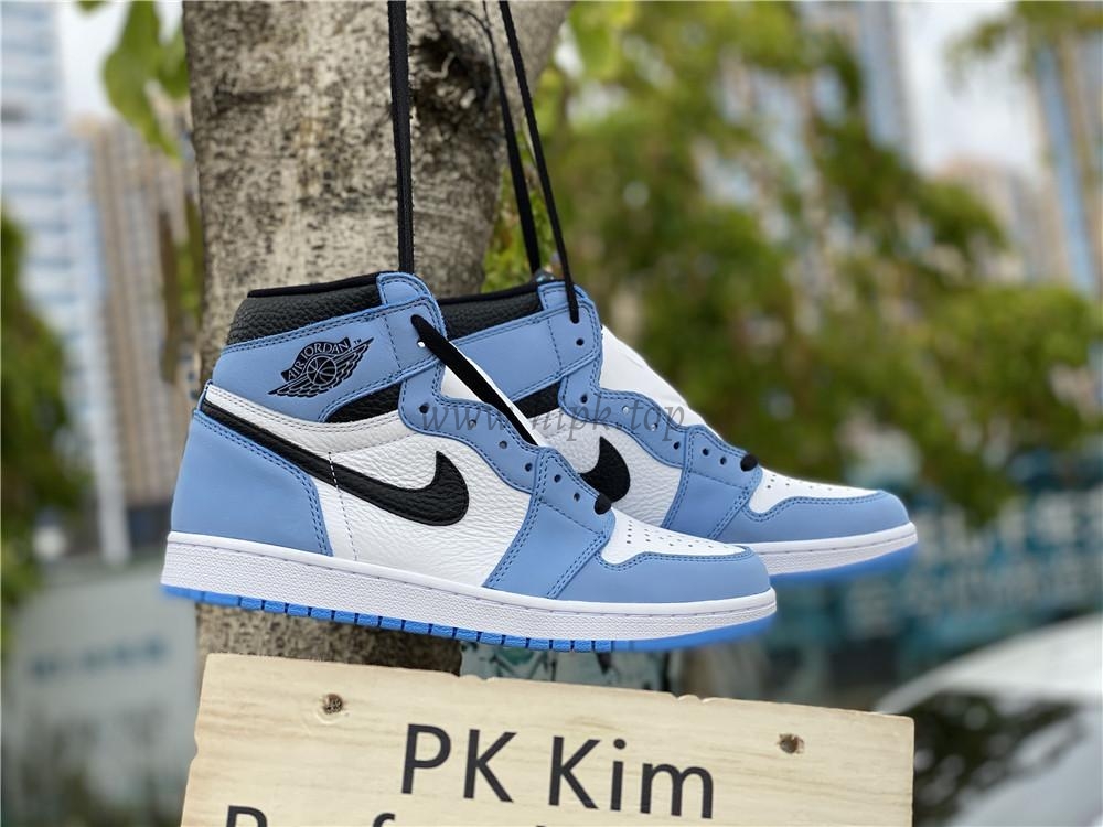 Pk God air Jordan 1 high OG university blue retail materials ready to ship