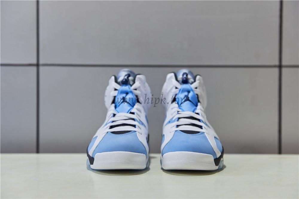 Pk God air Jordan 6 retro university blue retail materials ready to ship