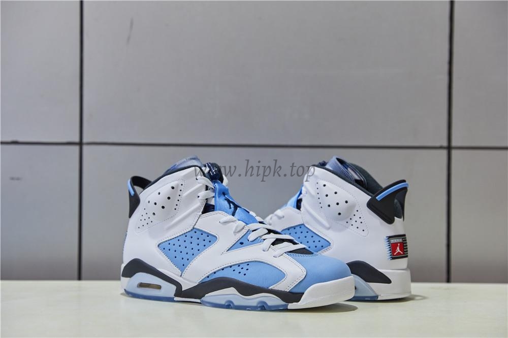 Pk God air Jordan 6 retro university blue retail materials ready to ship