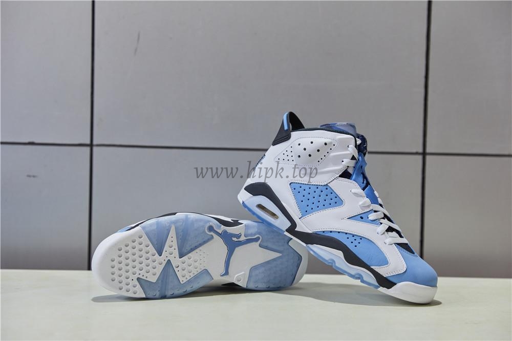 Pk God air Jordan 6 retro university blue retail materials ready to ship