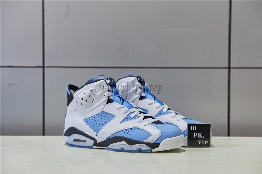 Pk God air Jordan 6 retro university blue retail materials ready to ship