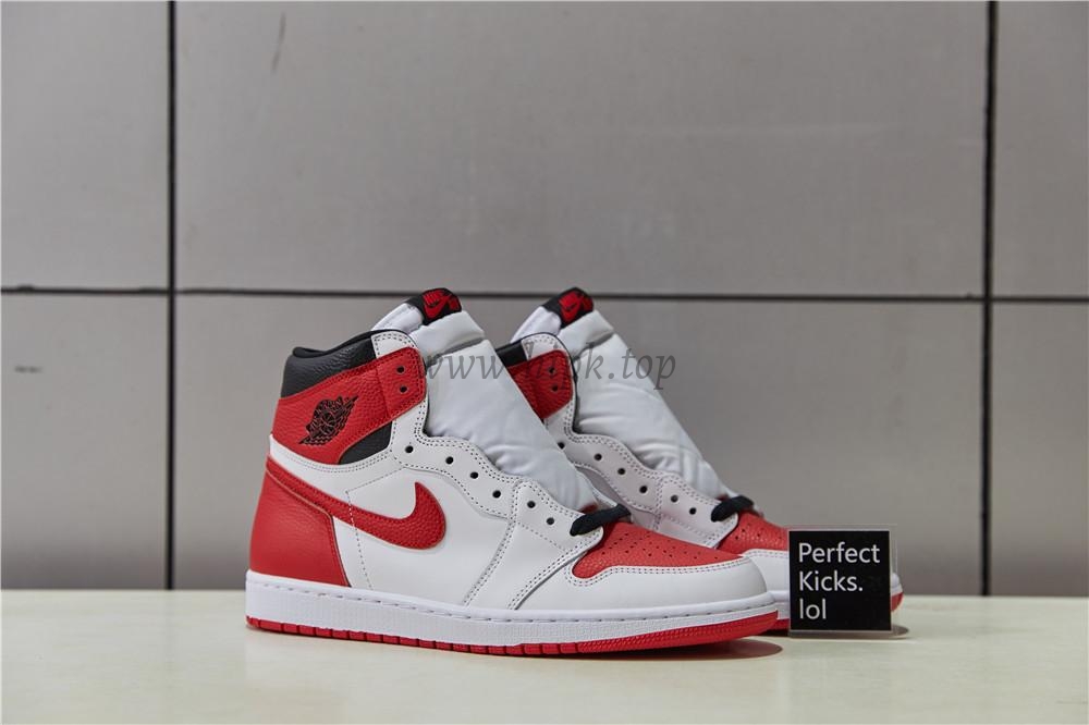 Pk God air jordan 1 retro heritage retail materials ready on March 20th