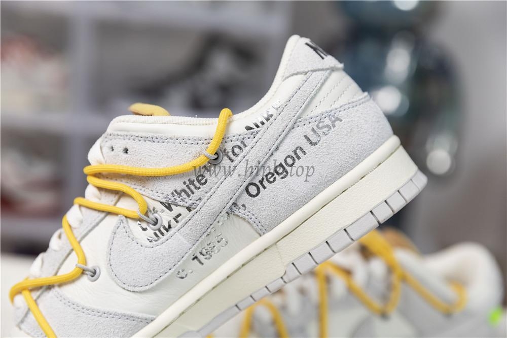 Pk God off white X dunk low the 50 NO.39 retail materials ready to ship