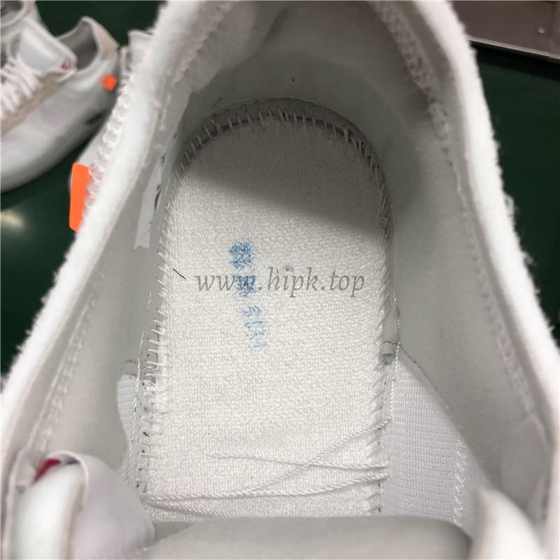 PK God Off-White Nike Air Force 1 One Low The 10 Ten Virgil Abloh retail materials ready to ship