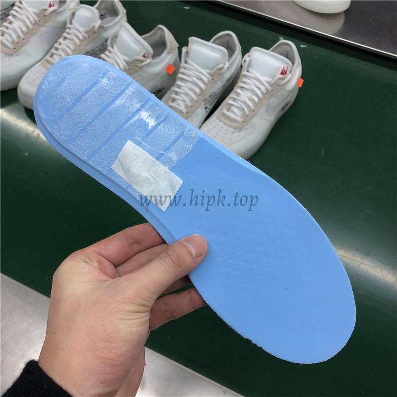 PK God Off-White Nike Air Force 1 One Low The 10 Ten Virgil Abloh retail materials ready to ship