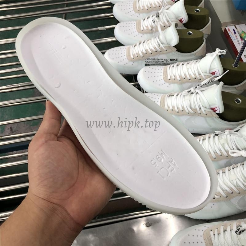 PK God Off-White Nike Air Force 1 One Low The 10 Ten Virgil Abloh retail materials ready to ship