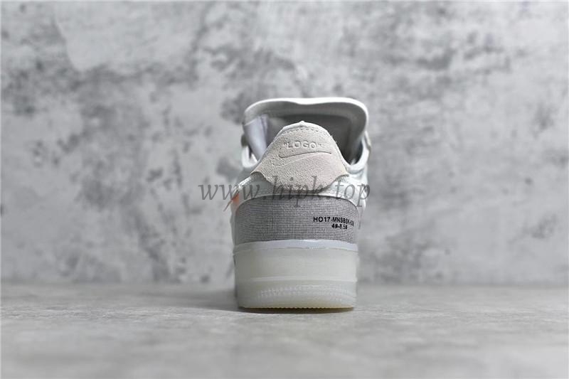 PK God Off-White Nike Air Force 1 One Low The 10 Ten Virgil Abloh retail materials ready to ship