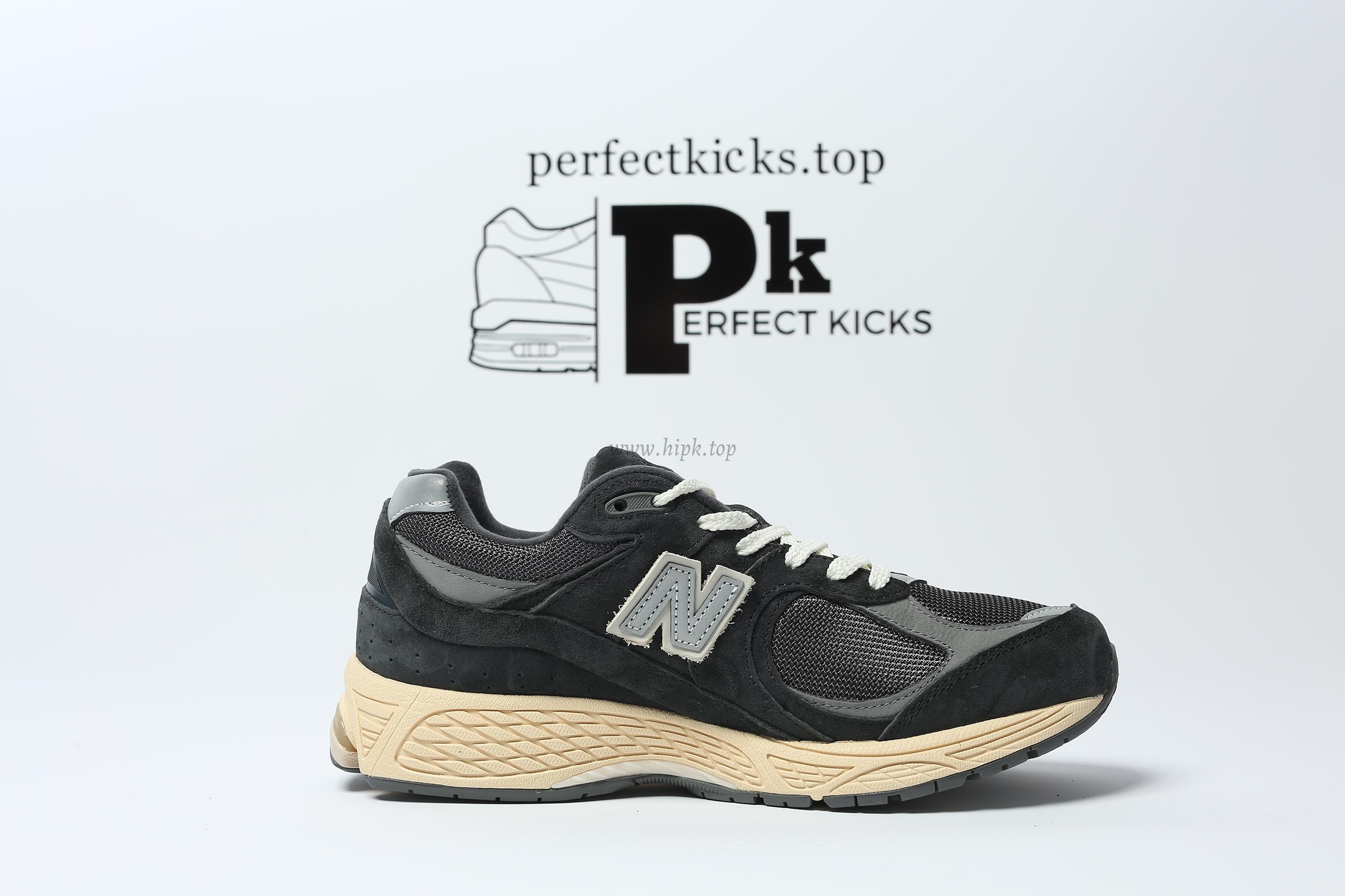 PK GOD New Balance 2002R Black Dark Grey RETAIL MATERIALS READY TO SHIP