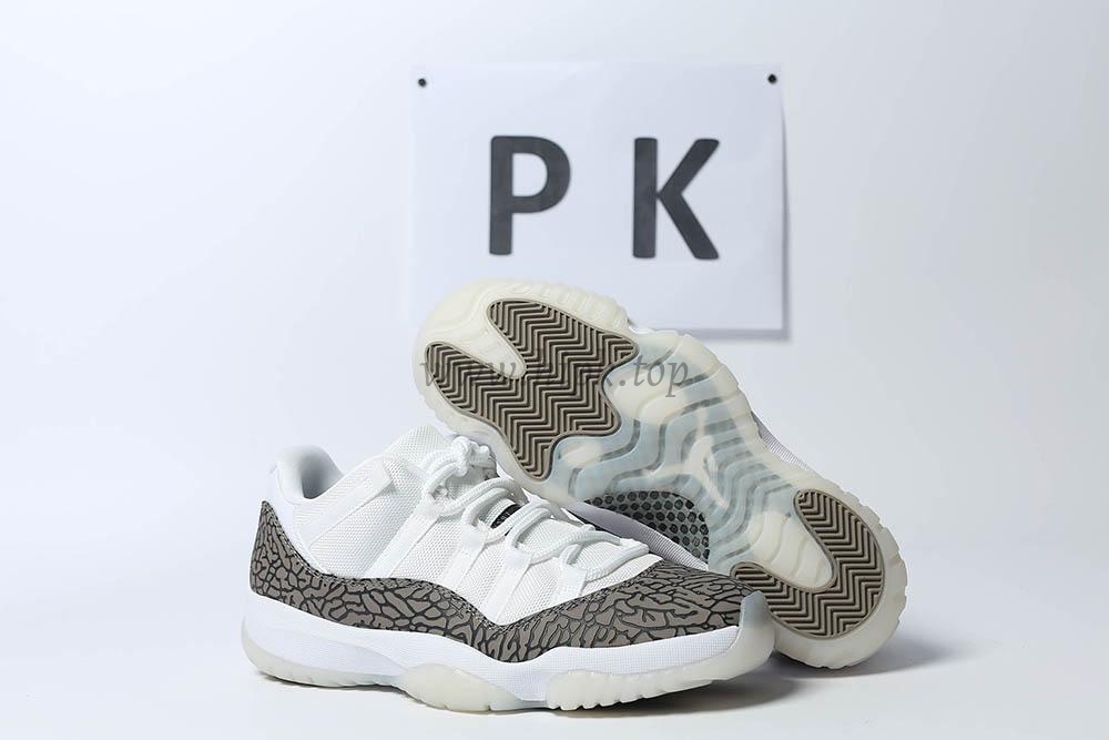 PK GOD Jordan 11 Retro Low IE White Cement RETAIL MATERIALS READY TO SHIP