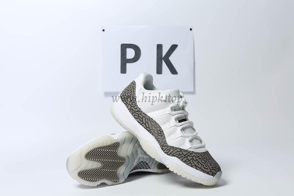 PK GOD Jordan 11 Retro Low IE White Cement RETAIL MATERIALS READY TO SHIP