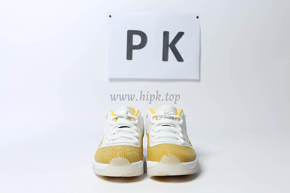 PK GOD Jordan 11 Retro Low Tour Yellow Snakeskin RETAIL MATERIALS READY TO SHIP