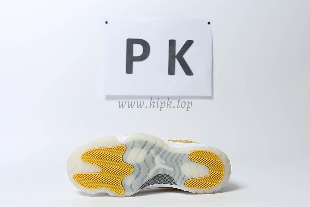 PK GOD Jordan 11 Retro Low Tour Yellow Snakeskin RETAIL MATERIALS READY TO SHIP