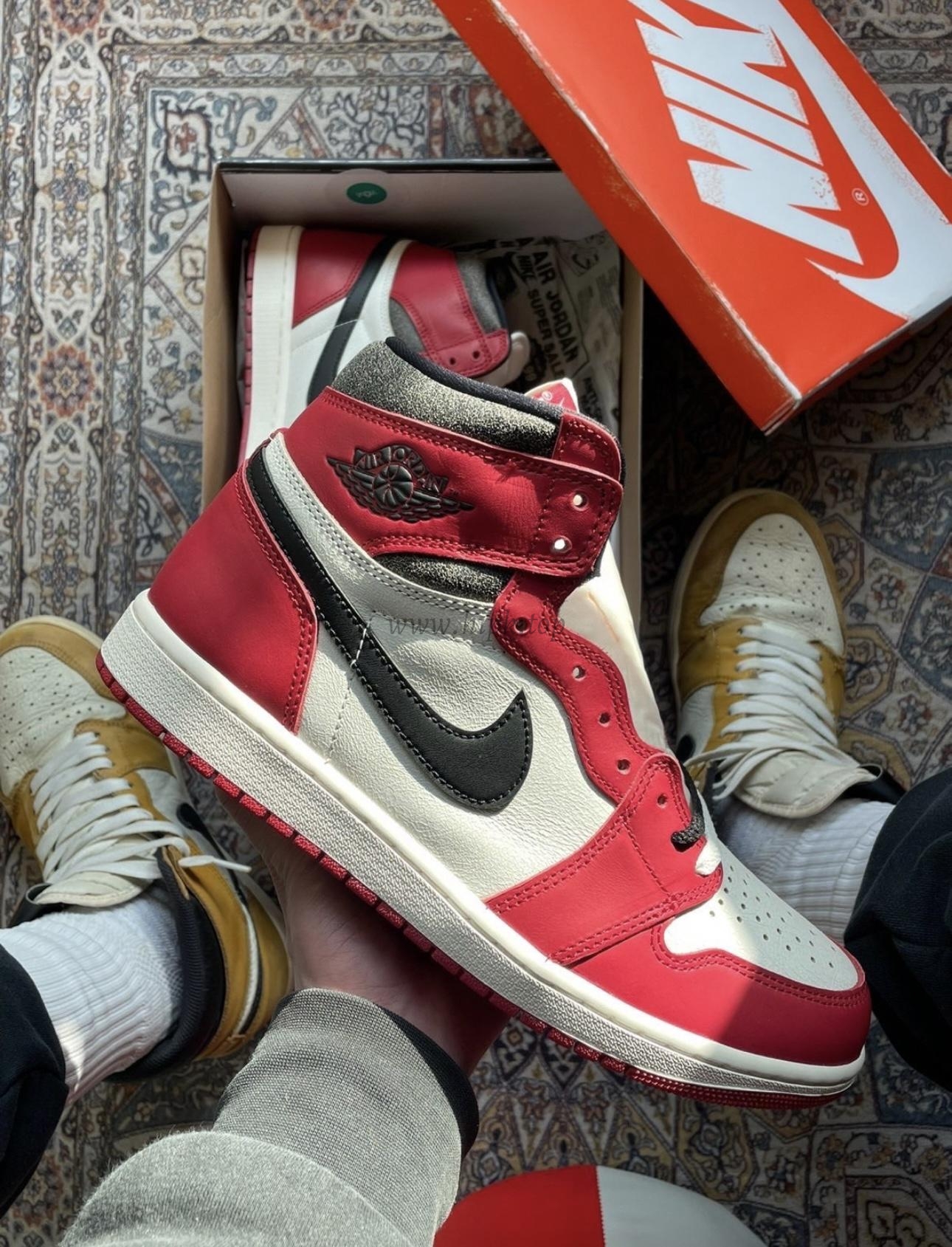 PK GOD Jordan 1 Retro High OG Lost And Found 3.0 RETAIL MATERIALS READY TO SHIP