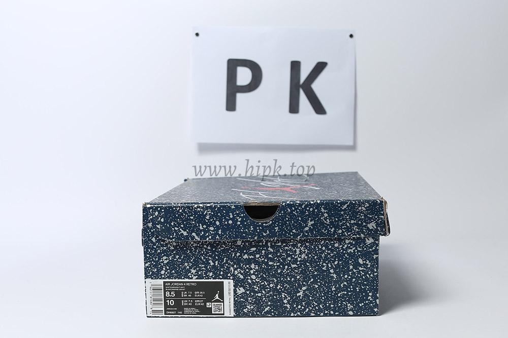 PK GOD Jordan 4 Retro White Midnight Navy RETAIL MATERIALS READY TO SHIP