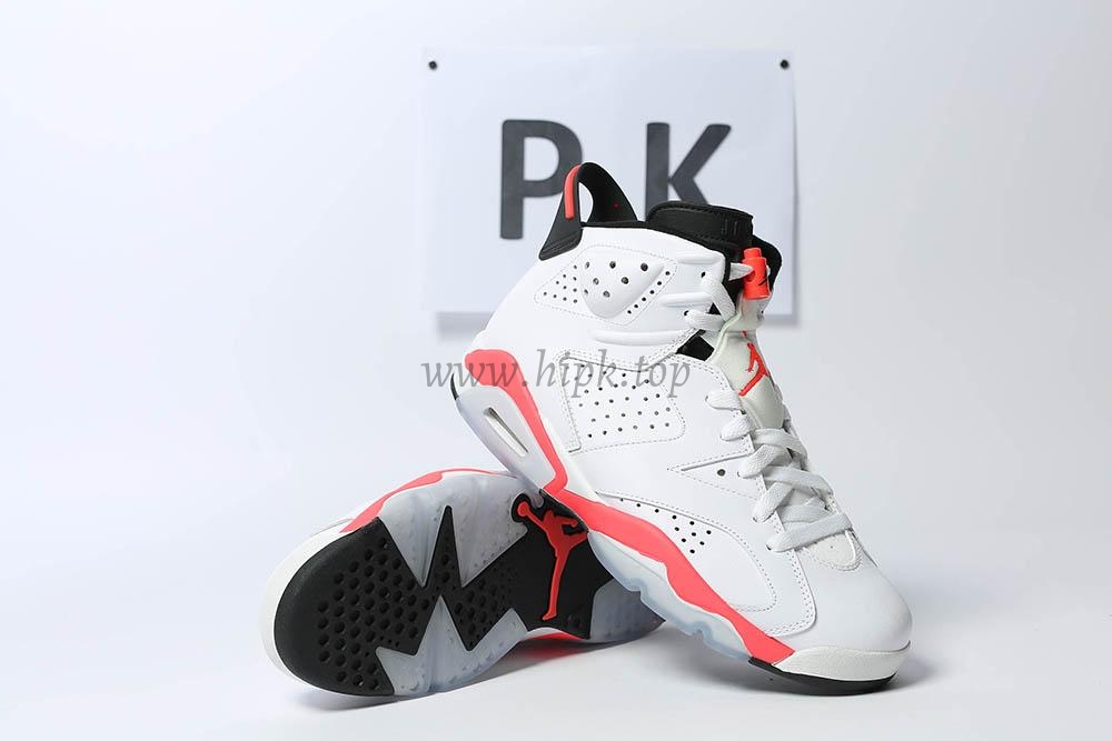 PK GOD Jordan 6 Retro Infrared White 2014 RETAIL MATERIALS READY TO SHIP