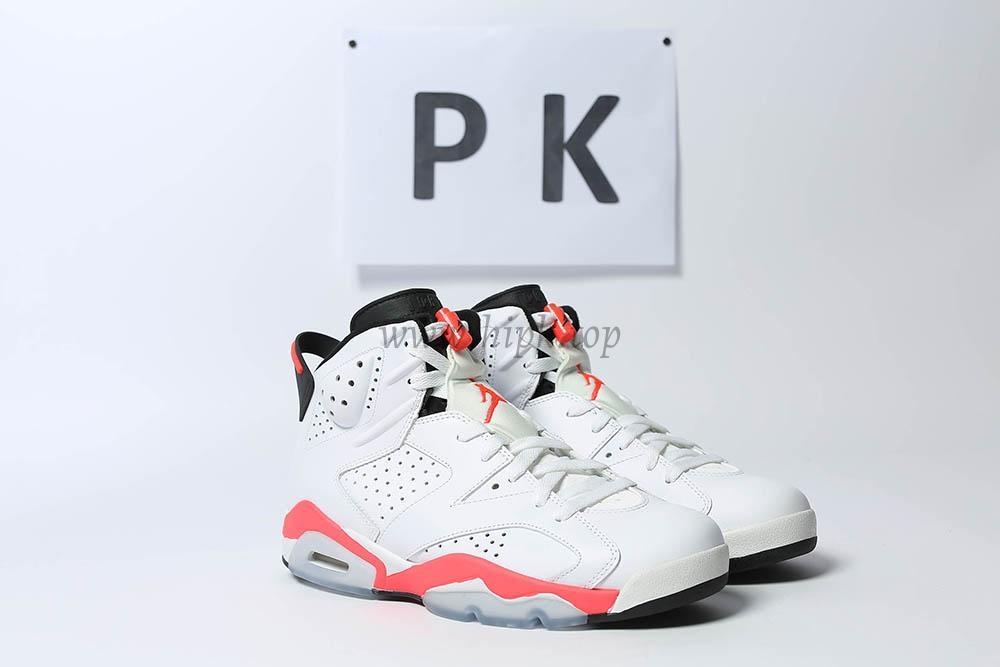 PK GOD Jordan 6 Retro Infrared White 2014 RETAIL MATERIALS READY TO SHIP