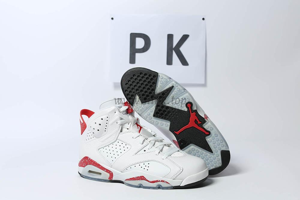 PK GOD Jordan 6 Retro Red Oreo RETAIL MATERIALS READY TO SHIP