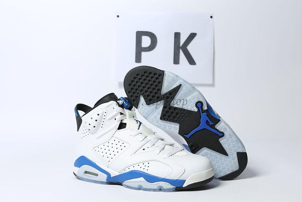 PK GOD Jordan 6 Retro Sport Blue RETAIL MATERIALS READY TO SHIP