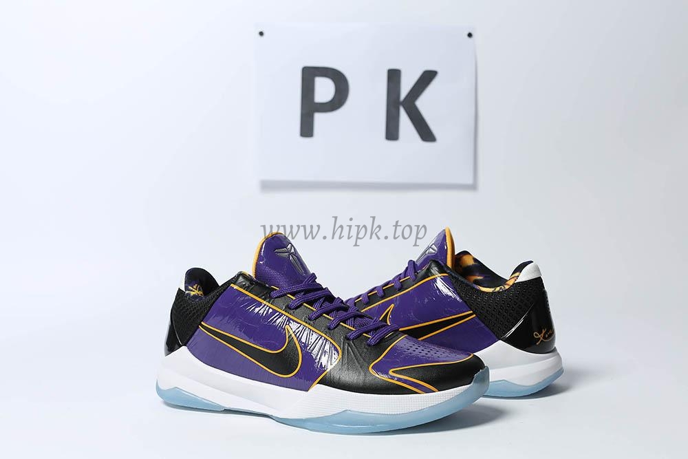 PK GOD Nike Kobe 5 Protro Lakers RETAIL MATERIALS READY TO SHIP