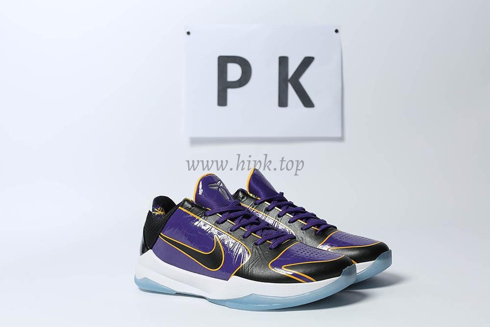 PK GOD Nike Kobe 5 Protro Lakers RETAIL MATERIALS READY TO SHIP