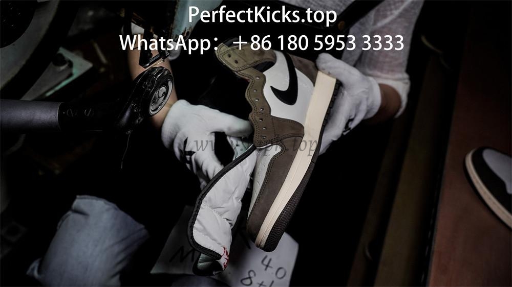 PK 4.0 TRAVIS SCOTT X AIR JORDAN I CD4487-100HIGH OG MOCHA RETAIL MATERIALS RETAIL VERSION