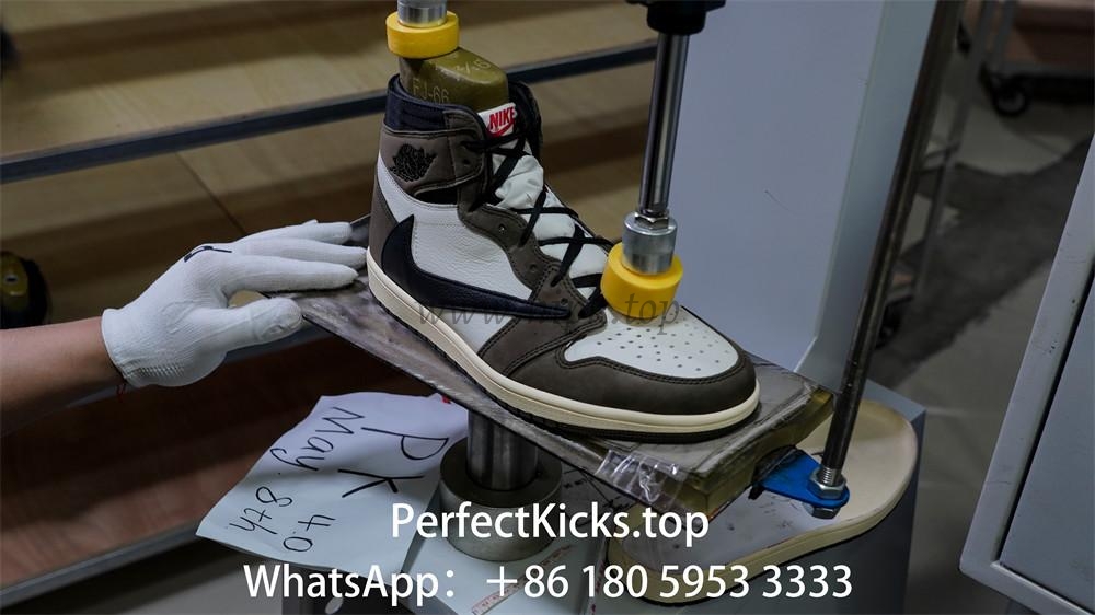 PK 4.0 TRAVIS SCOTT X AIR JORDAN I CD4487-100HIGH OG MOCHA RETAIL MATERIALS RETAIL VERSION