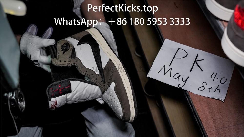 PK 4.0 TRAVIS SCOTT X AIR JORDAN I CD4487-100HIGH OG MOCHA RETAIL MATERIALS RETAIL VERSION