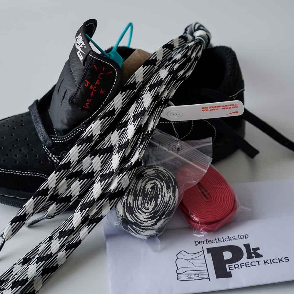 PK 4.0 Jordan 1 Retro Low OG SP Travis Scott Black Phantom RETAIL MATERIALS READY TO SHIP