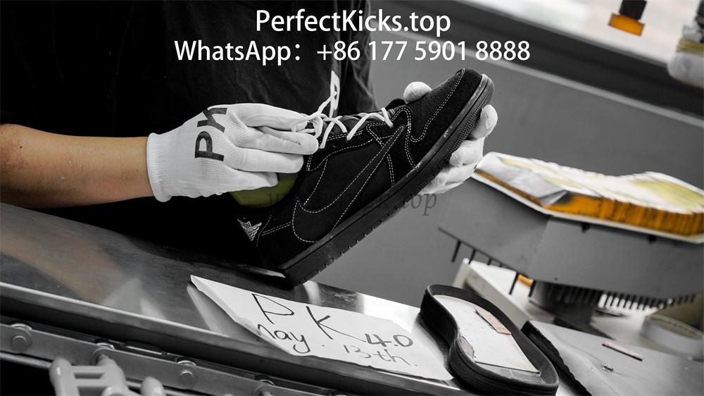 PK 4.0 Jordan 1 Retro Low OG SP Travis Scott Black Phantom RETAIL MATERIALS READY TO SHIP