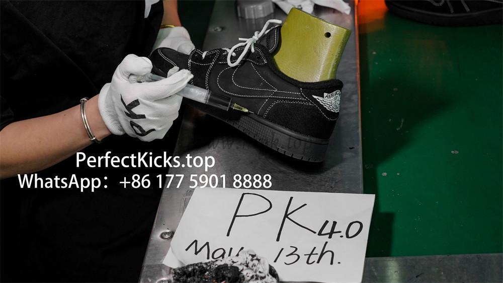 PK 4.0 Jordan 1 Retro Low OG SP Travis Scott Black Phantom RETAIL MATERIALS READY TO SHIP