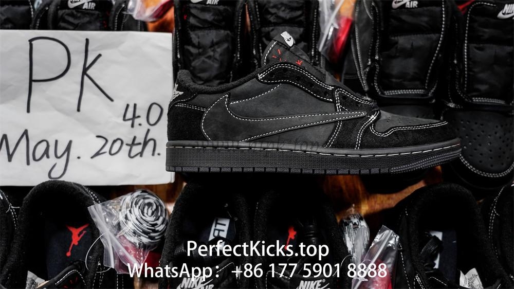 PK 4.0 Jordan 1 Retro Low OG SP Travis Scott Black Phantom RETAIL MATERIALS READY TO SHIP