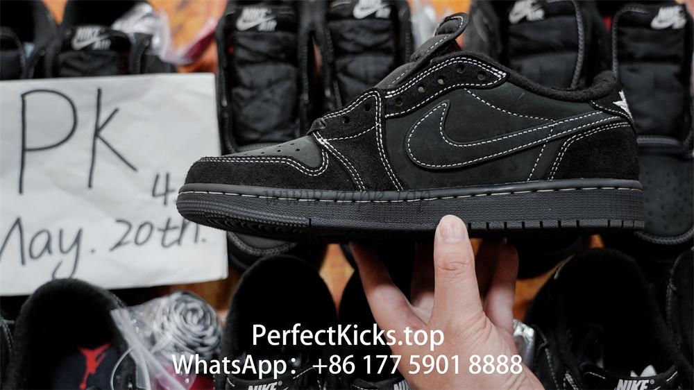 PK 4.0 Jordan 1 Retro Low OG SP Travis Scott Black Phantom RETAIL MATERIALS READY TO SHIP