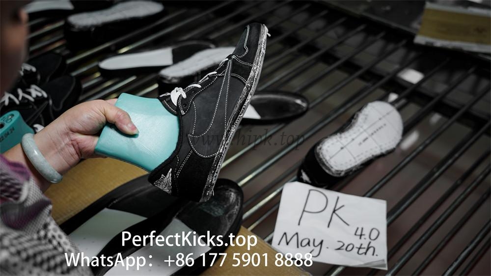 PK 4.0 Jordan 1 Retro Low OG SP Travis Scott Black Phantom RETAIL MATERIALS READY TO SHIP