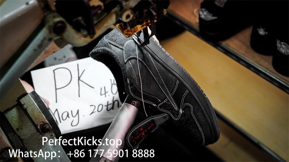 PK 4.0 Jordan 1 Retro Low OG SP Travis Scott Black Phantom RETAIL MATERIALS READY TO SHIP