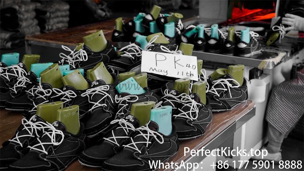 PK 4.0 Jordan 1 Retro Low OG SP Travis Scott Black Phantom RETAIL MATERIALS READY TO SHIP