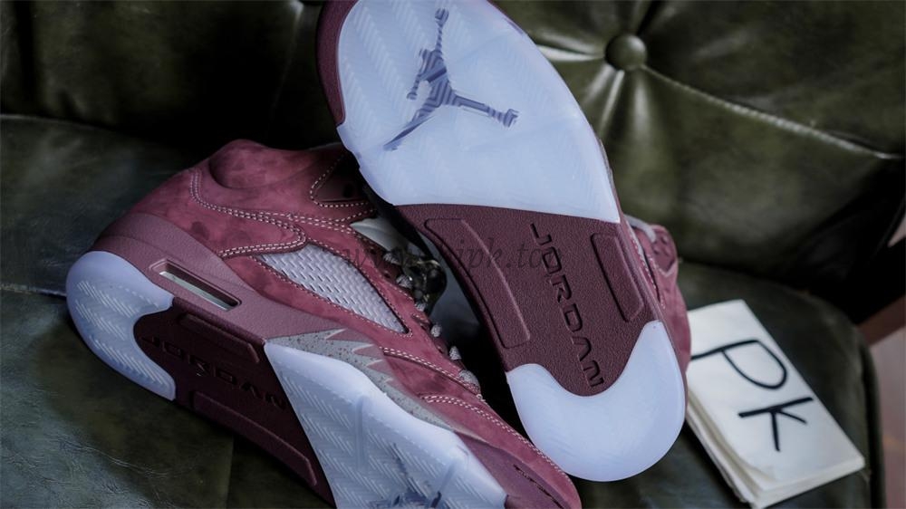 PK GOD Jordan 5 Retro Burgundy 2023 RETAIL MATERIALS READY TO SHIP