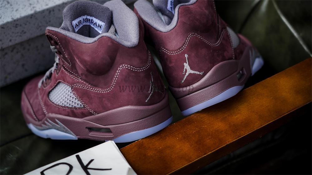 PK GOD Jordan 5 Retro Burgundy 2023 RETAIL MATERIALS READY TO SHIP