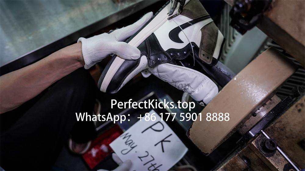 PK 4.0 Air jordan 1 High OG “Dark Mocha”retail materials ready to ship