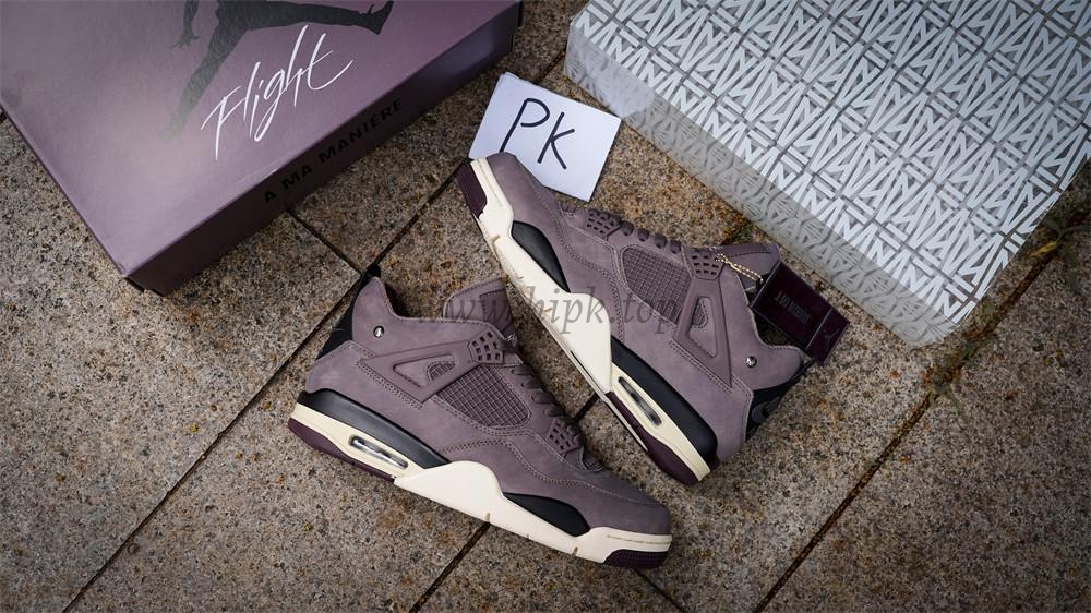 PK GOD Jordan 4 Retro A Ma Maniére Violet Ore RETAIL MATERIALS READY TO SHIP