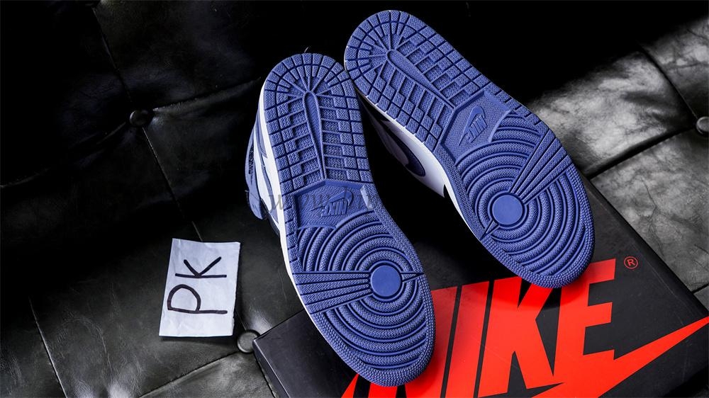 PK GOD Jordan 1 Retro High Blue Moon RETAIL MATERIALS READY TO SHIP