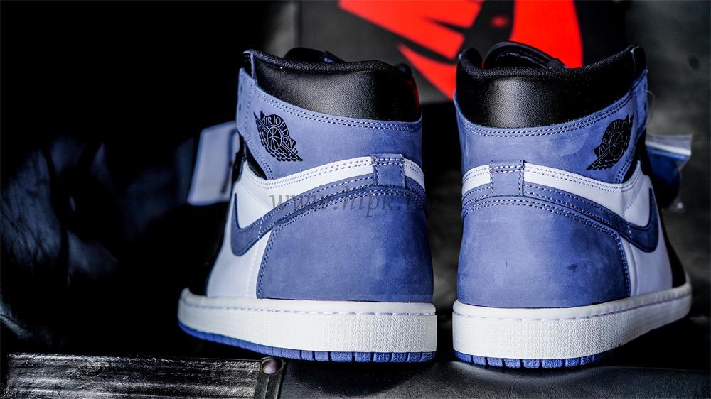 PK GOD Jordan 1 Retro High Blue Moon RETAIL MATERIALS READY TO SHIP