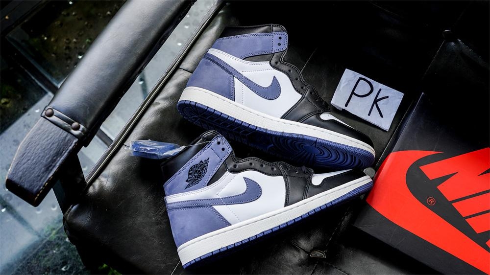 PK GOD Jordan 1 Retro High Blue Moon RETAIL MATERIALS READY TO SHIP