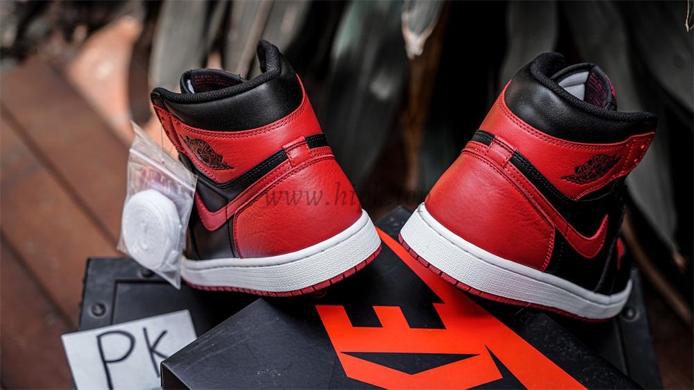 PK GOD Jordan 1 Retro High Bred Banned 2016 RETAIL MATERIALS READY TO SHIP